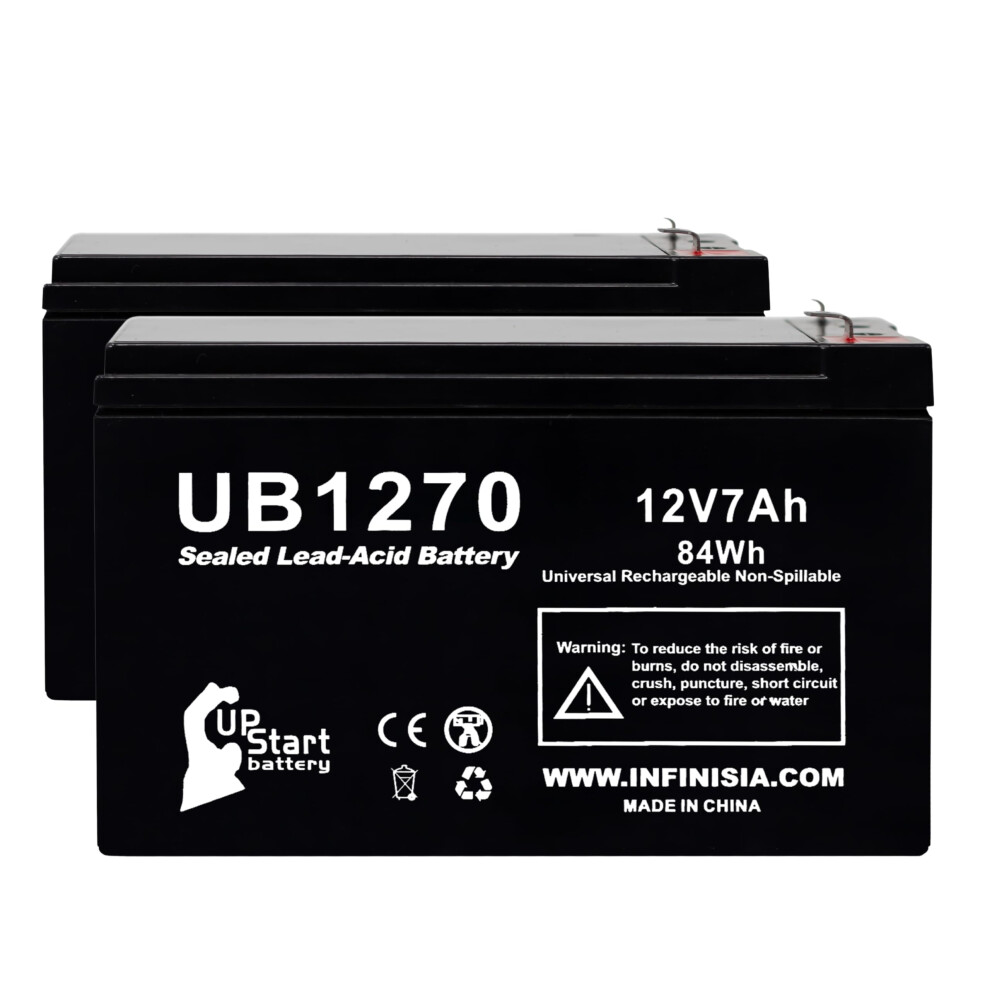 2Pack 12V 7Ah Ups Replacement Battery For Cyberpower Cp1500pfclcd Â Reliable Backup Power 9771547188261