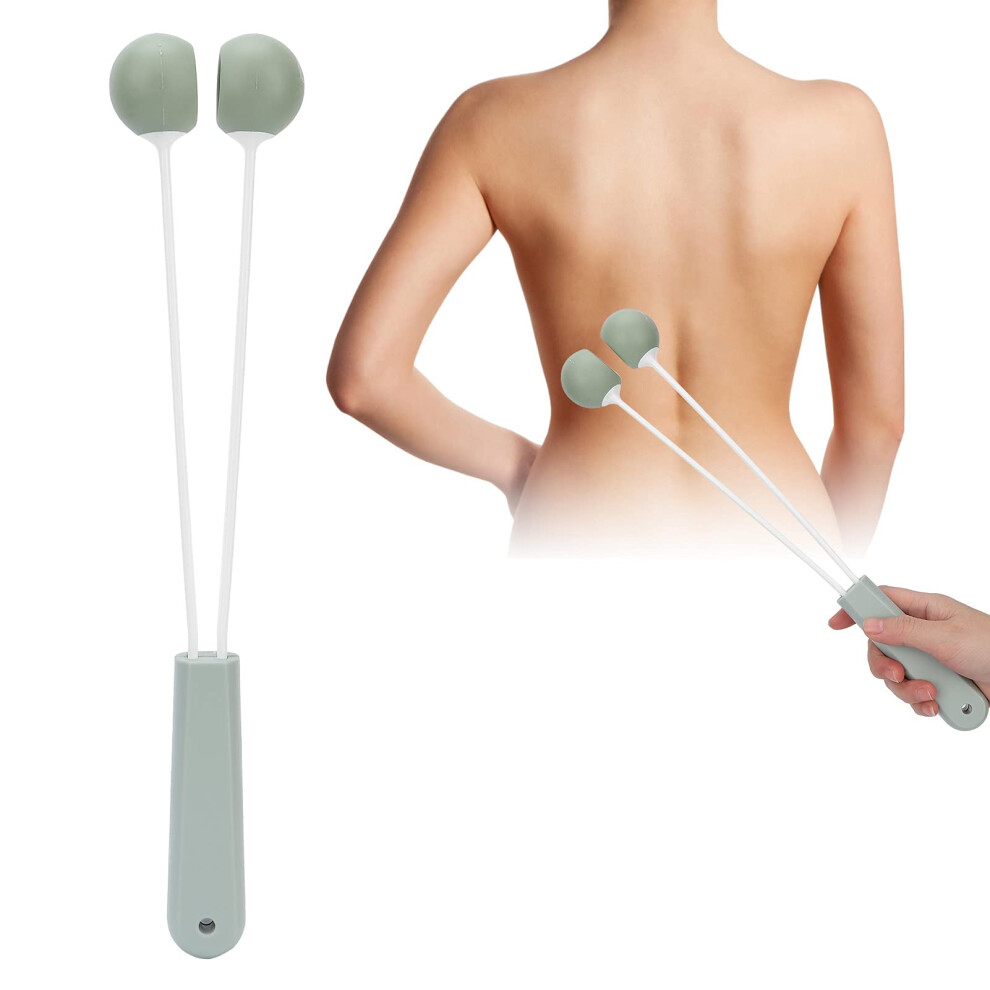 Handheld Massage Hammer with Dual Massage Ball Design for Neck Shoulder Back and Muscle Relief