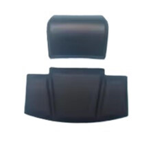 Universal Motorcycle Passenger Backrest Pad with SelfAdhesive Shockproof Cushion for Rear Case