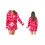 (XL, Red) Σετ πιτζάμες 2 στη μέση. 2