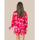 (L, Red) 2-delige pyjamaset voor elastische tailleband. 6