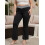 (XXXL, Black) Γυναικείο παντελόνι καμπάνα στενή εφαρμογή. 2
