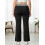 (XXXXL, Black) Γυναικείο παντελόνι καμπάνα στενή εφαρμογή. 7