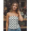 (XL, White) Γυναικεία Μπλούζα με Μοντέρνα, Καλοκαιρινά 5