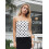 (XL, White) Γυναικεία Μπλούζα με Μοντέρνα, Καλοκαιρινά 7