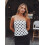 (XL, White) Γυναικεία Μπλούζα με Μοντέρνα, Καλοκαιρινά 3