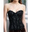 (XL, Black) Γυναικεία Κορσέ Δαντέλα, Καθημερινό Πάρτι 2