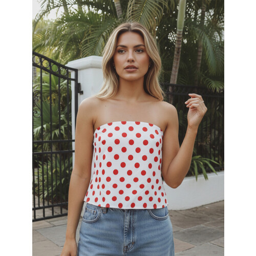 (XL, Red) Γυναικεία Μπλούζα με Μοντέρνα, Καλοκαιρινά 1