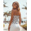 (XL, White) Γυναικεία Μπλούζα με Μοντέρνα, Καλοκαιρινά 8