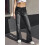 (L, Black) Γυναικείο τζιν παντελόνι με τσέπες 6