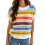 (XL, Ginger Yellow) Γυναικείο Φαρδύ Πλεκτό Φθινοπωρινό Πουλόβερ 1