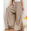 (M, Khaki) Γυναικεία παντελόνια φαρδιά casual πάρτι 6