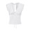 (XL, White) Γυναικεία καλοκαιρινή σατέν κοντό μανίκι 9