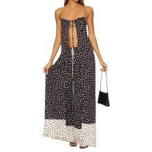 (M, Mixed Color) Dámské letní dvoudílné plážové oblečení