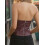 (S, Claret) Γυναικείο halter τοπ, για πάρτι. 7