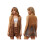 (XXL, Brown) Γυναικείο μπουφάν με μπροστινό μέρος. 2