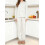 (L, Gray) Damespyjamaset voor de voor thuis. 6