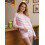 (M, Pink) Ensemble femme en automne rayée. 3
