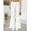 (XL, White) Γυναικείο φαρδύ παντελόνι ανοιξιάτικο καλοκαίρι. 3