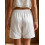 (M, White) Robe courte en et décontractée. 8