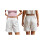 (XL, White) Robe courte en et décontractée. 2