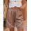 (L, Light Brown) Robe courte en et décontractée. 3