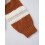 (L, Light Brown) Γυναικείο Πλεκτό Ζακέτα Λαιμόκοψη, Μακρυμάνικο 3