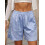 (XL, Blue) Robe courte en et décontractée. 3