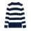 (L, Navy Blue) Γυναικείο Πουλόβερ Φθινοπώρου Λαιμόκοψη, Streetwear 7