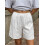 (M, White) Robe courte en et décontractée. 5