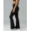 (XXL, Black) Παντελόνι φαρδύ με καθημερινά πάρτι 6