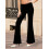 (XL, Black) Γυναικείο παντελόνι φαρδύ, λάστιχο, άνοιξη-καλοκαίρι 6