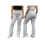 (XL, Gray) Plus size flared en feesten. 3