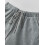 (L, Dark Grey) Γυναικεία Casual Παντελόνια με Ελαστική Μέση και Τσέπες, Ριχτό Streetwear 8