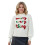 (XL, White) Γυναικείο Χριστουγεννιάτικο Πλεκτό Κεντημένα Γράμματα 1
