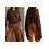 (M, Dark Brown) Γυναικείο Πουλόβερ Πόντσο Πλεκτό Μπλουζάκι 2