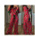(S, Red) Weihnachtspyjama für Mutter passende Hose. 2