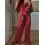 (M, Red) Weihnachtspyjama für Mutter passende Hose. 4