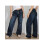 (XL, Black) Γυναικείο Cargo τζιν φαρδιά μπατζάκια，τσέπες 3