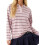 (XL, Pink) Γυναικείο μπλουζάκι μακρύ γιακάς, streetwear 1