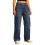 (M, Blue) Γυναικείο cargo τζιν για streetwear 1