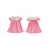 (9-12 Months, Pink) Rochie pentru fetițe tip A-line. 2