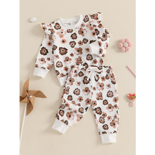 (18-24 Months, White) Σετ ρούχων για στρογγυλή λαιμόκοψη. 2
