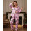 (XL, Pink) Γυναικείο Χριστουγεννιάτικο Σετ 2 Τεμαχίων 2