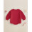 (9-12 Months, Red 2) Macacão infantil de e meninas. 4