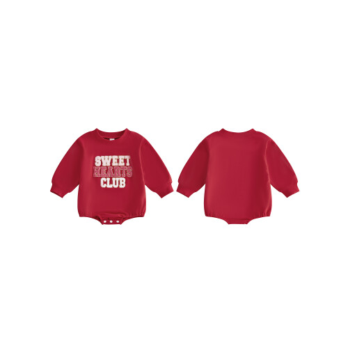 (9-12 Months, Red 2) Macacão infantil de e meninas. 1