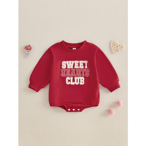 (9-12 Months, Red 2) Macacão infantil de e meninas. 2