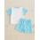 (18-24 Months, White) Σετ Πασχαλινών Σορτς και Αυτοκίνητο 4