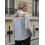 (XL, Light Grey) Γυναικείο Φούτερ Μακρυμάνικο, Ριχτό Πουλόβερ 5