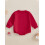 (9-12 Months, Red 1) Macacão infantil de e meninas. 5